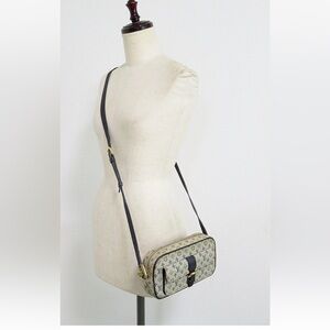 Louis Vuitton Beige and Black Crossbody Bag